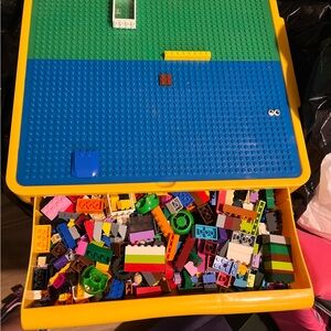 Legos and lego case